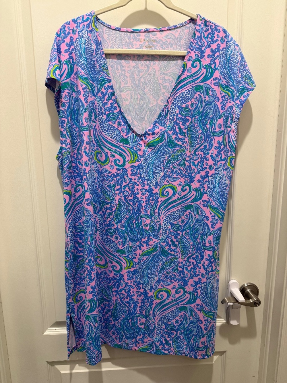 Lilly Pulitzer Short-Sleeved Dress Size XL